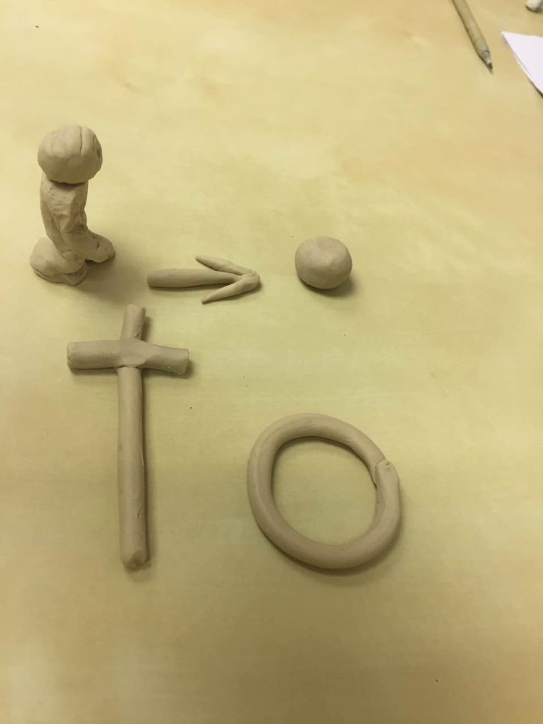 Clay model – Atom Chen 2007