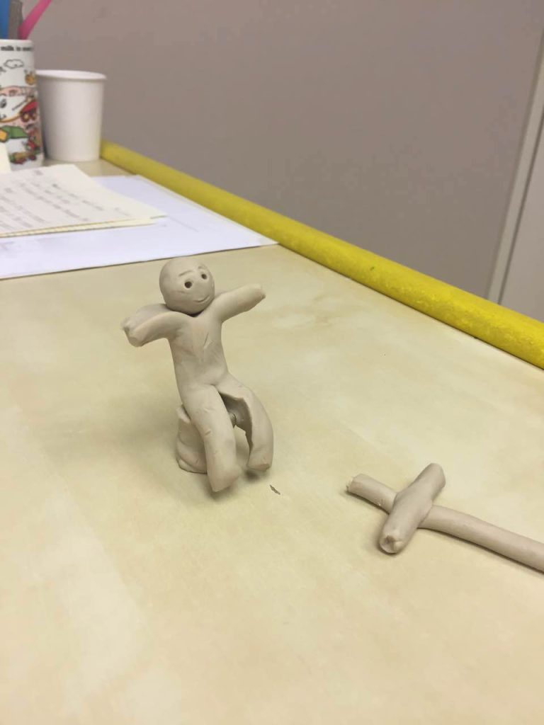 Clay model – Atom Chen 2007